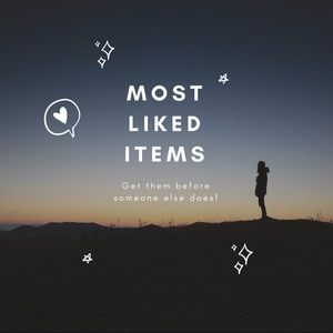 Most liked items